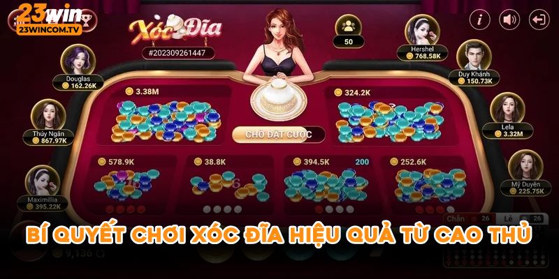 Bí quyết chơi xóc đĩa hiệu quả từ cao thủ